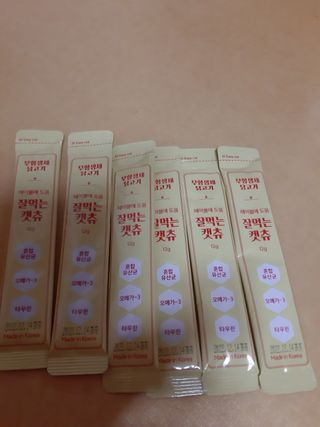 페페로니 잘 먹는 캣츄 - 무항생제 닭고기 24개입 — 5점을 준 리뷰어가 2021년 7월 올린 사용 사진