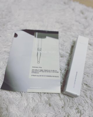 브에노 스킨셀 더마 앰플 — 5점을 준 리뷰어가 2021년 6월 올린 사용 사진