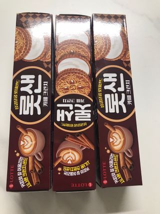롯데제과 롯샌 카페크런치 — 5점을 준 리뷰어가 2021년 10월 올린 사용 사진