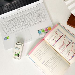이롬 erom 황성주박사의 국산콩 두유 검은콩 고칼슘 — 5점을 준 리뷰어가 2020년 12월 올린 사용 사진