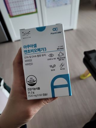 메디포스트 모비타 아쿠아셀 엔초비오메가3 60캡슐 — 5점을 준 리뷰어가 2022년 12월 올린 사용 사진