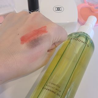 스킨큐어 산다화 순한 클렌징 동백 오일 200ml — 5점을 준 리뷰어가 2023년 4월 올린 사용 사진