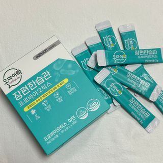 [유산균] 오마이락 장편한습관 프로바이오틱스 30P — 5점을 준 리뷰어가 2022년 11월 올린 사용 사진