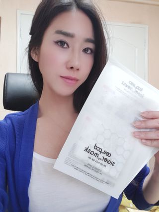 cellpod 셀팟 미세전류 마스크팩 프로그램 MC±WELL 5회분 — 4점을 준 리뷰어가 2022년 3월 올린 사용 사진