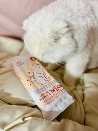 My Pet Care 모발과 모질 피부건강에 개좋아 — 5점을 준 리뷰어가 2021년 2월 올린 사용 사진