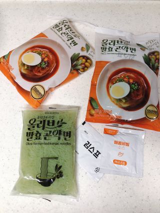 클린24시간 올리브 발효곤약면 찰비빔면 1세트-(3봉) — 5점을 준 리뷰어가 2023년 12월 올린 사용 사진