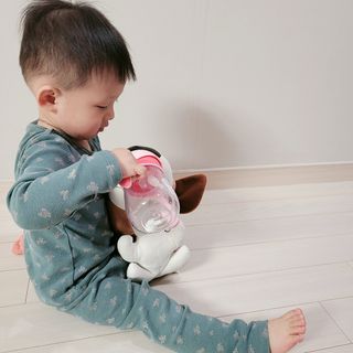 유비맘 트라이탄 코니빨대컵_컬러 랜덤 발송 — 4점을 준 리뷰어가 2021년 1월 올린 사용 사진