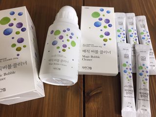 자연그램 매직버블클리너 스틱형 5포x 2세트 — 3.5점을 준 리뷰어가 2021년 1월 올린 사용 사진