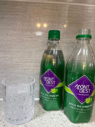 몽베스트 Montbest with Sparkling water Lime20병 — 5점을 준 리뷰어가 2022년 12월 올린 사용 사진