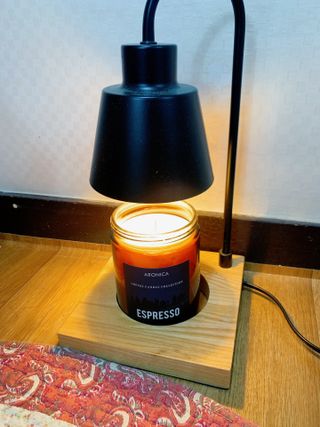 아로니카 라지자 커피캔들 500g 4종 — 5점을 준 리뷰어가 2023년 1월 올린 사용 사진