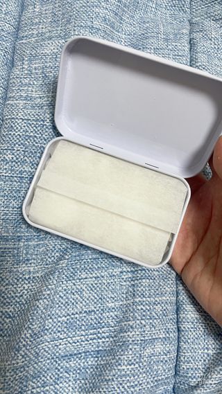 [아이스칩스] 무설탕 비건 자일리톨 캔디 7종 2개기준 — 3점을 준 리뷰어가 2021년 9월 올린 사용 사진