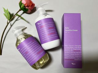 빅그린 베이비라인 3종세트 - 샴푸앤바디워시500ml,올인원로션500ml,바디크림170ml — 5점을 준 리뷰어가 2022년 11월 올린 사용 사진
