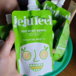JEJUFEEL 풋풋한 제주담은 청귤에이드 — 5점을 준 리뷰어가 2022년 9월 올린 사용 사진