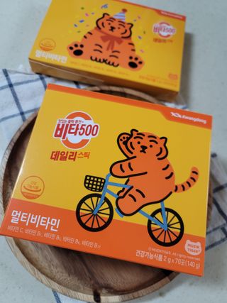 광동생활건강 프리 [광동] VB와 VC를 함유한 멀티 비타민 비타 500 데일리 스틱 180포 — 5점을 준 리뷰어가 2022년 5월 올린 사용 사진