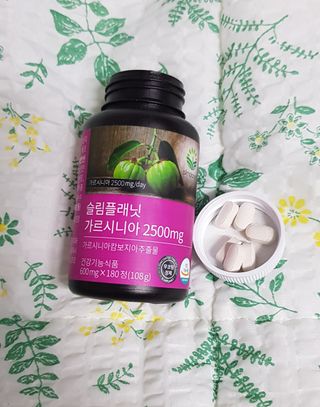 슬림플래닛 가르시니아 2500mg 비포밀 — 5점을 준 리뷰어가 2021년 10월 올린 사용 사진