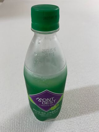 몽베스트 Montbest with Sparkling water Lime20병 — 5점을 준 리뷰어가 2022년 6월 올린 사용 사진