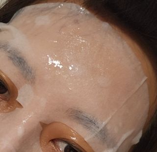 바노바기 코스메틱 바노바기 디엑스 마스크 — 5점을 준 리뷰어가 2024년 7월 올린 사용 사진