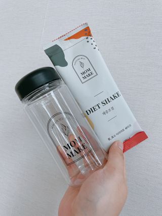 [맘메이크] 체중조절 다이어트 쉐이크 — 4점을 준 리뷰어가 2021년 7월 올린 사용 사진