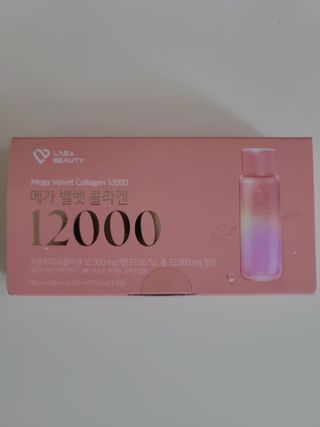랩앤뷰티 메가 벨벳 콜라겐 12000 — 5점을 준 리뷰어가 2021년 5월 올린 사용 사진
