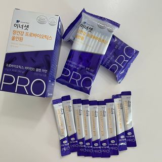 이너셋 장건강 프로바이오틱스 올인원 — 4점을 준 리뷰어가 2023년 1월 올린 사용 사진