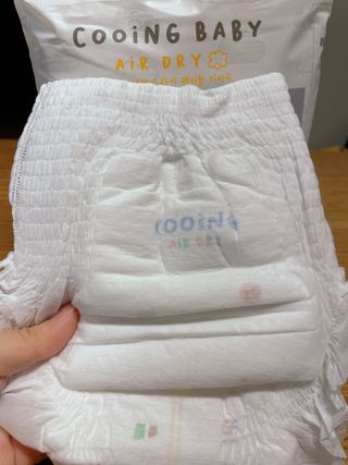 쿠잉 에어드라이  풀커버 팬티기저귀 (L/XL/XXL/XXXL) 1팩 — 5점을 준 리뷰어가 2022년 12월 올린 사용 사진
