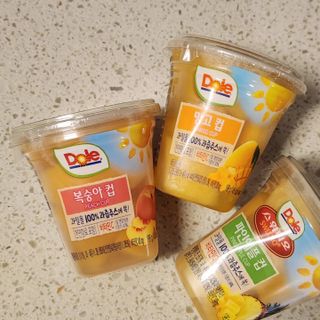 돌 MF[Dole] 파인애플컵/망고컵/복숭아컵 198g 6입X1박스 (맛 1가지 랜덤 발송) — 5점을 준 리뷰어가 2023년 6월 올린 사용 사진