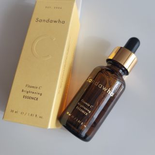 스킨큐어 산다화 비타민c 화이트닝 에센스 30ml — 5점을 준 리뷰어가 2022년 1월 올린 사용 사진
