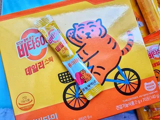광동생활건강 프리 [광동] VB와 VC를 함유한 멀티 비타민 비타 500 데일리 스틱 180포 — 5점을 준 리뷰어가 2022년 9월 올린 사용 사진