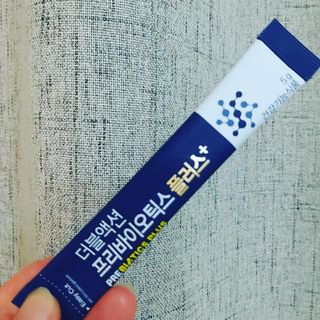 메이준뉴트리 더블액션 프리바이오틱스 플러스+ — 5점을 준 리뷰어가 2021년 5월 올린 사용 사진