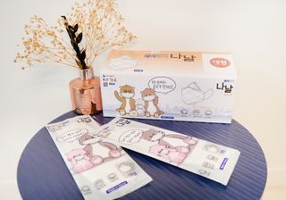 케이파이 나날마스크 [케이파이 나날] KF94 마스크 50매입 (개별포장) ,  여름에도 좋은 숨쉬기 편한 순수 국산 마스크 — 5점을 준 리뷰어가 2022년 9월 올린 사용 사진
