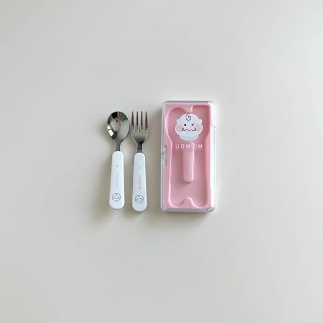 유비맘 스푼포크 케이스 세트 1+1 _컬러랜덤 발송 리뷰 사진
