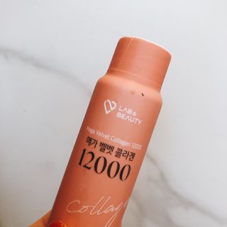 랩앤뷰티 메가 벨벳 콜라겐 12000 — 4점을 준 리뷰어가 2021년 6월 올린 사용 사진
