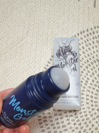 [바록스] 류현진 올인원 바디릴렉싱 몬스터겔 50ml — 5점을 준 리뷰어가 2021년 5월 올린 사용 사진