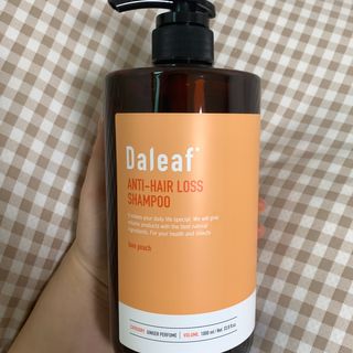 달리프 진저 베러 퍼퓸 탈모 완화 샴푸 1000ml 향 3종 — 5점을 준 리뷰어가 2021년 2월 올린 사용 사진