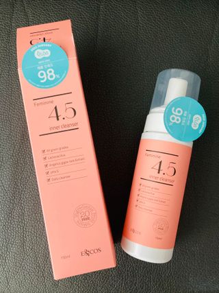 이엔코스 페미닌 4.5 이너클렌저 — 5점을 준 리뷰어가 2021년 3월 올린 사용 사진