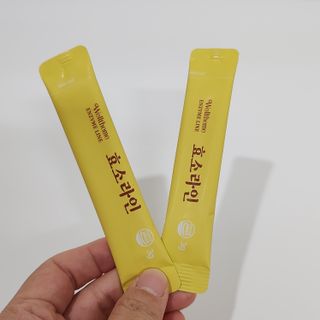 목 넘김이 편한 곡물발효효소 웰테므 효소라인 — 5점을 준 리뷰어가 2023년 11월 올린 사용 사진