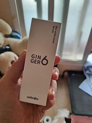 GINGER6 라이크 화이트 스노우 세럼 — 5점을 준 리뷰어가 2021년 10월 올린 사용 사진