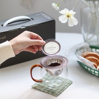 카페에르곤 바리스타 핸드 드립백커피 대용량 15g / 지중해오후 2시 — 5점을 준 리뷰어가 2021년 11월 올린 사용 사진