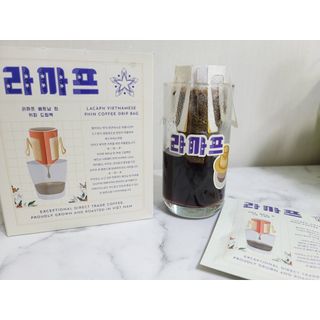 라까프 베트남 핀 커피 드립백 7개입 — 5점을 준 리뷰어가 2022년 9월 올린 사용 사진