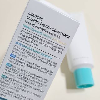 리더스코스메틱 리더스 카밍 바이오틱스 크림 마스크 — 5점을 준 리뷰어가 2021년 3월 올린 사용 사진