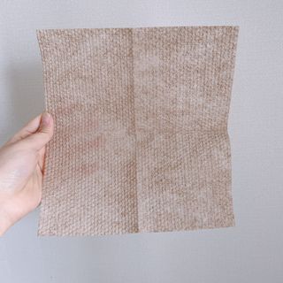 블뤼엔 일회용 수세미 — 5점을 준 리뷰어가 2021년 4월 올린 사용 사진