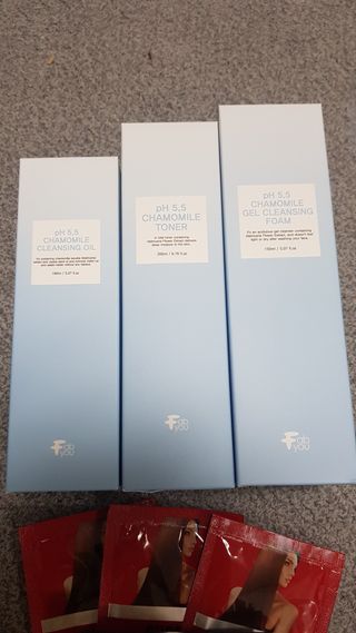 페브유 / FABYOU 페브유 pH5.5 캐모마일 젤 클렌징 폼 + 클렌징 오일 + 토너 3종 세트 — 5점을 준 리뷰어가 2021년 7월 올린 사용 사진