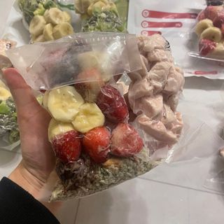 수플먼트 나는 마신닭!! 닭가슴살 주스키트, 먹기 힘들었던 닭가슴살 이제는 마시자 — 5점을 준 리뷰어가 2023년 3월 올린 사용 사진