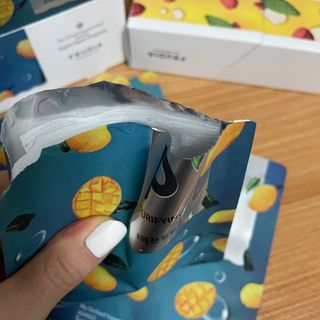 [후르디아] 골라쓰는 비건마스크팩 2종 -백년초 / 망고 — 4점을 준 리뷰어가 2021년 9월 올린 사용 사진