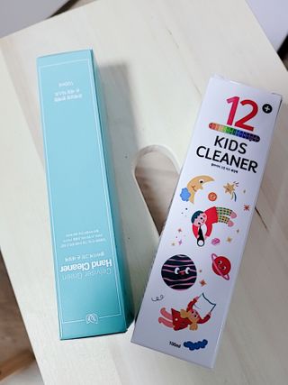 셀바이져 항균 스프레이 핸드워시 + 키즈세정제 SET — 5점을 준 리뷰어가 2021년 3월 올린 사용 사진