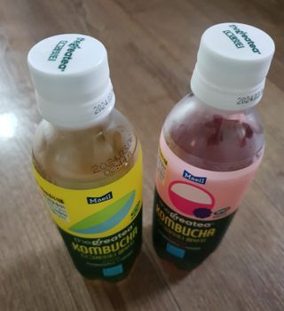 더그레잇티 콤부차 [매일유업] 더그레잇티 44kcal 콤부차 300ml *12개입 (오리지널 6개+베리리치 6개) — 5점을 준 리뷰어가 2023년 8월 올린 사용 사진