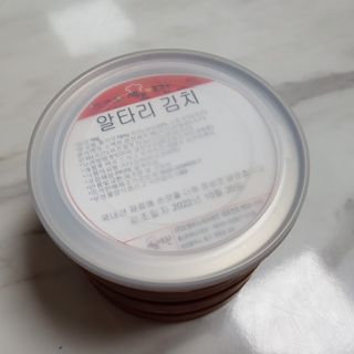 셰프애찬 알타리김치 총각김치 1kg — 5점을 준 리뷰어가 2022년 10월 올린 사용 사진