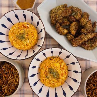 [푸딩팩토리] 요잇조잇 닭갈비 닭가슴살/김치 닭가슴살 곤약볶음밥 2종 (김치볶음밥 2개 닭갈비 볶음밥 1개) — 5점을 준 리뷰어가 2022년 8월 올린 사용 사진