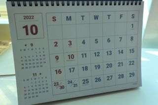 리훈 2023년 레트로 인테리어 벽달력 + 탁상달력 — 5점을 준 리뷰어가 2022년 10월 올린 사용 사진