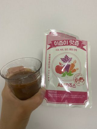 본황칠 이즙이 맛즙 ABC주스 30EA — 5점을 준 리뷰어가 2022년 8월 올린 사용 사진